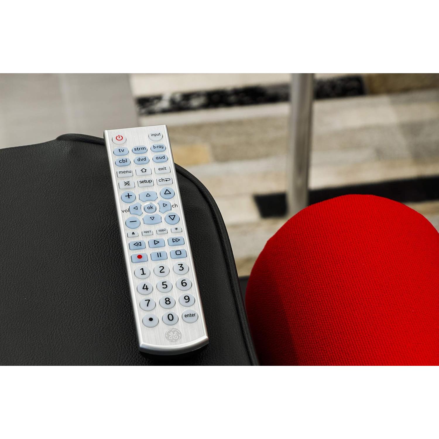 Control Remoto Universal GE 6 Dispositivos Retroiluminado