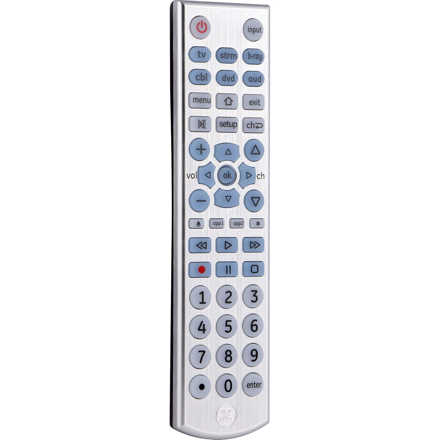 Control Remoto Universal GE 6 Dispositivos Retroiluminado