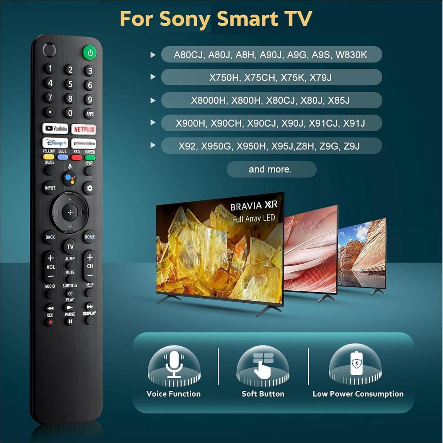 Control Remoto RMF-TX520U para TV Sony 4K LED OLED