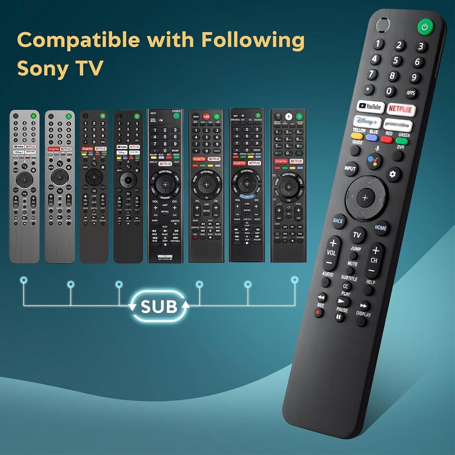 Control Remoto RMF-TX520U para TV Sony 4K LED OLED