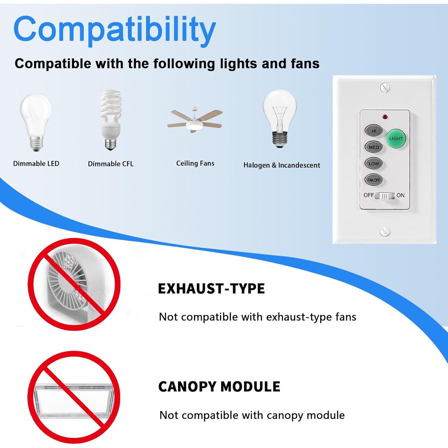 Control Remoto Universal para Ventilador de Techo Greenbell