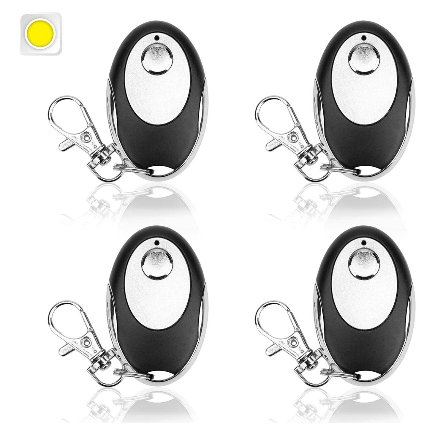 Control Remoto de Puerta de Garage LAWOHO Amarillo 1 Botón