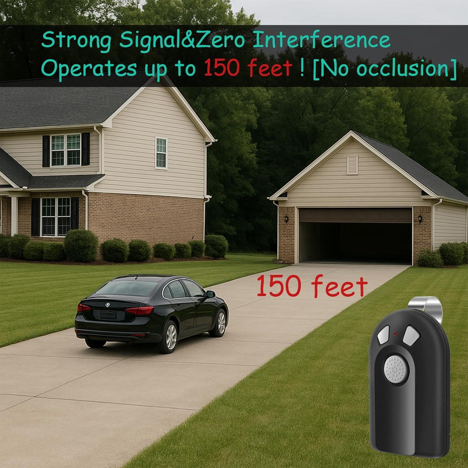 Control Remoto para Puerta de Garaje Datonten GIT-3 390MHz Paquete de 2