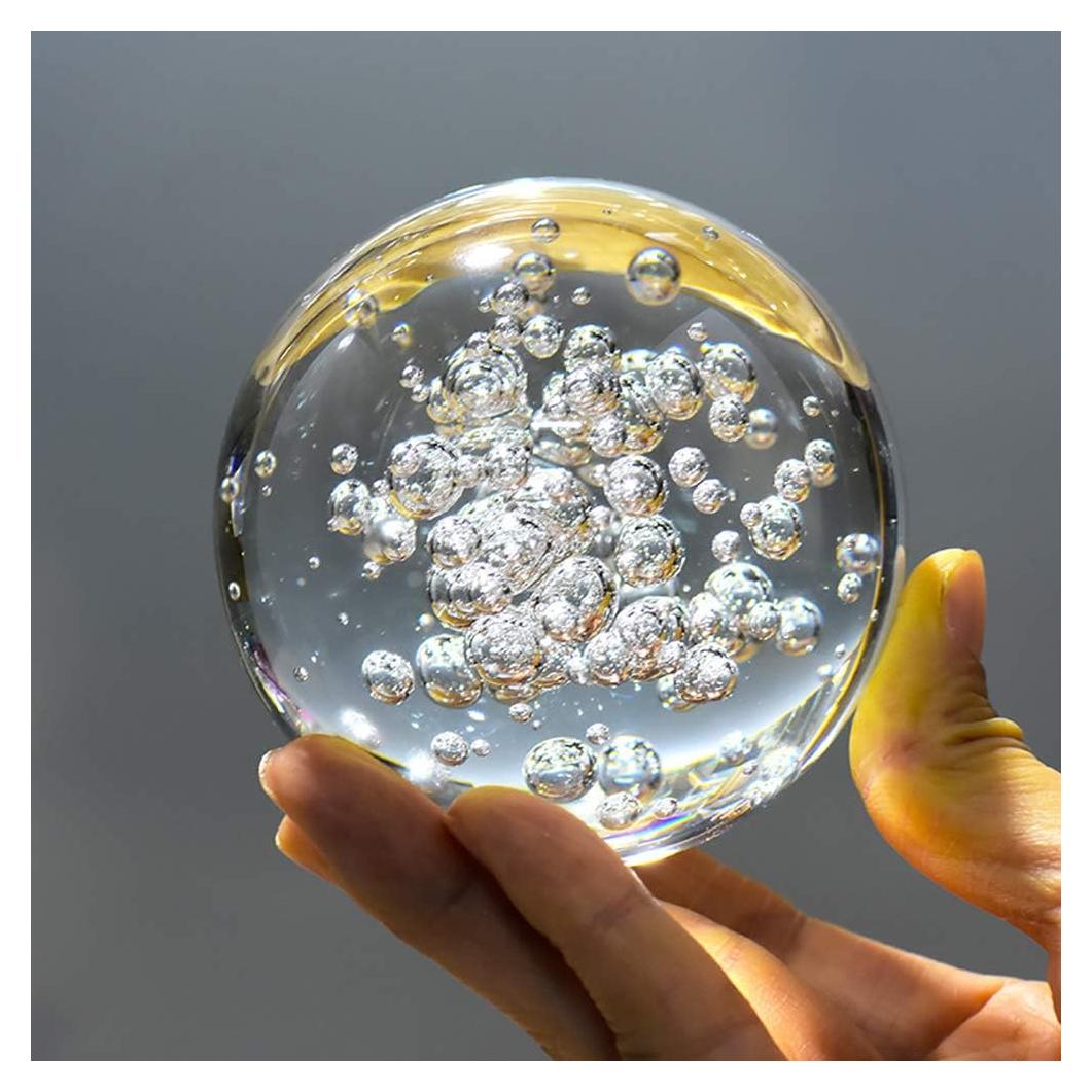 Bola de Cristal Burbuja 5 cm ChezMax para Decoración y Fotografía