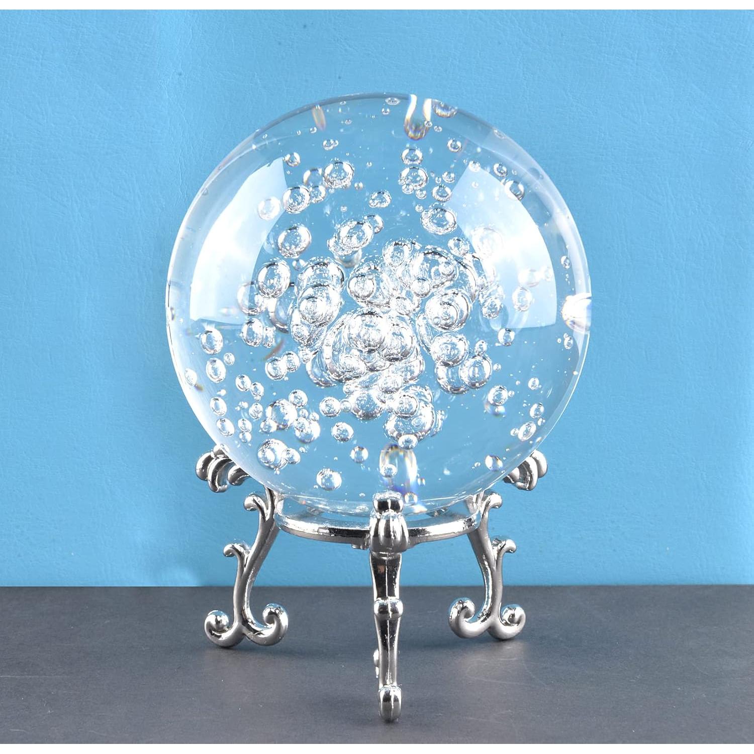 Bola de Cristal Burbuja 5 cm ChezMax para Decoración y Fotografía