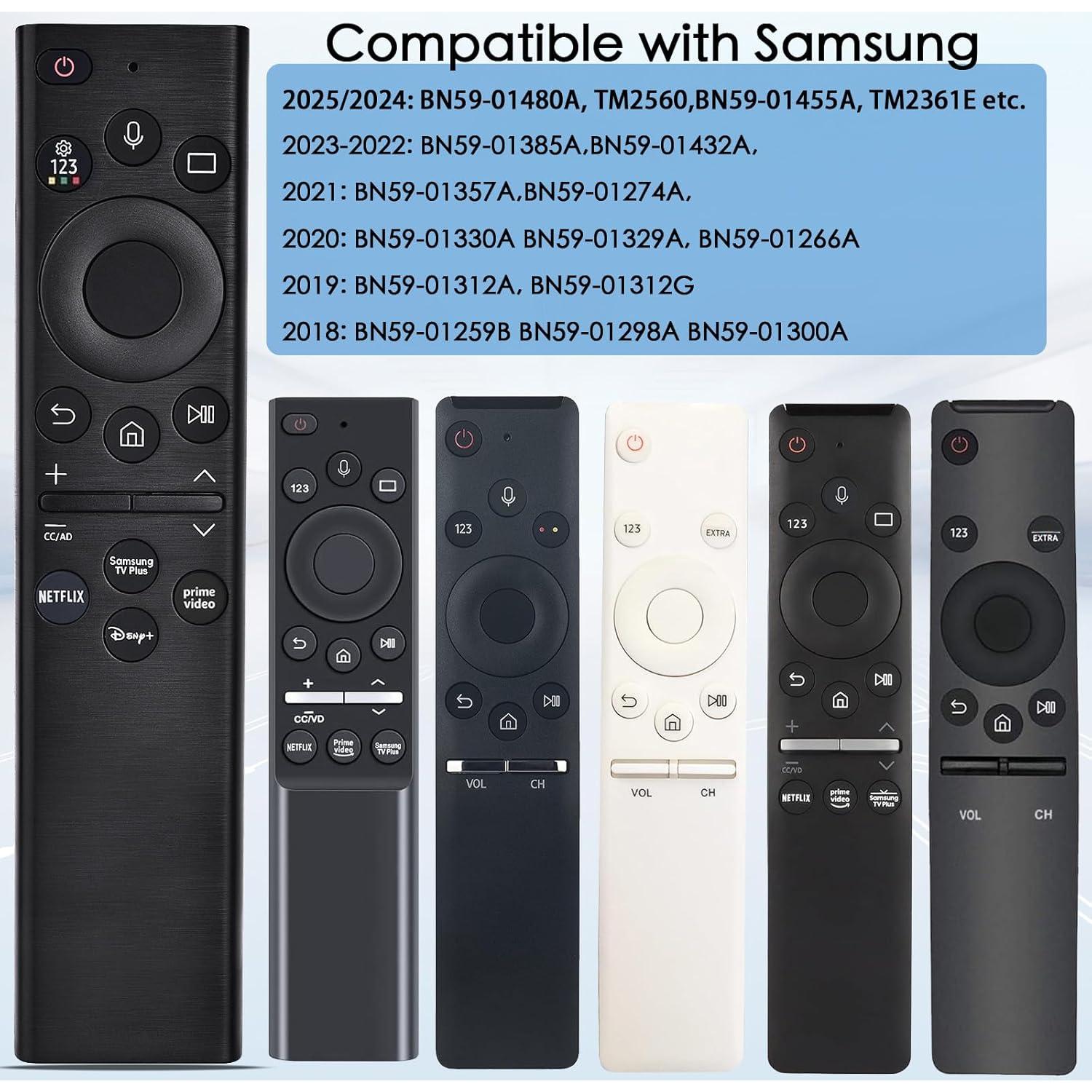 Control Remoto de Voz Samsung BN59-01385A para Smart TV 4K 8K