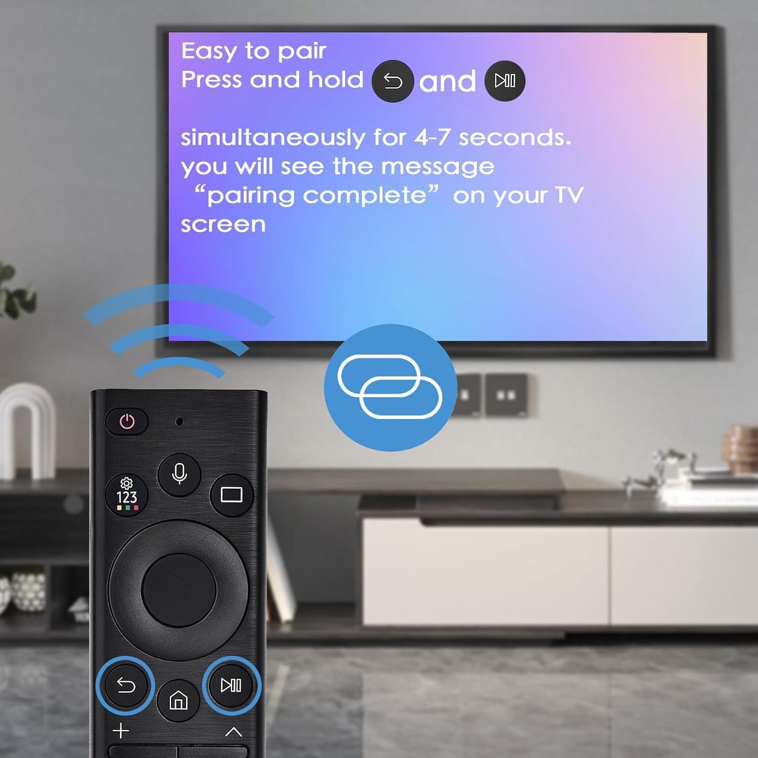 Control Remoto de Voz Samsung BN59-01385A para Smart TV 4K 8K