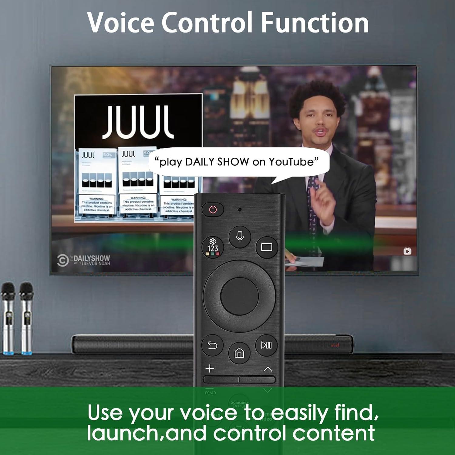 Control Remoto de Voz Samsung BN59-01385A para Smart TV 4K 8K