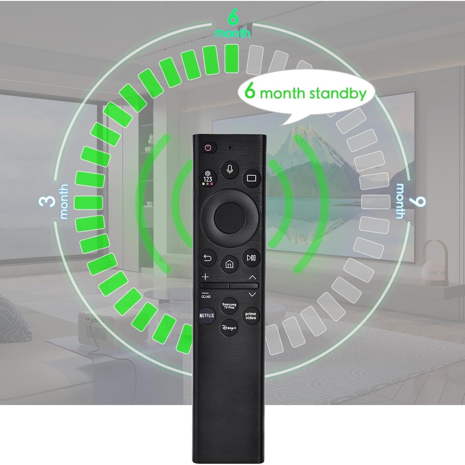 Control Remoto de Voz Samsung BN59-01385A para Smart TV 4K 8K