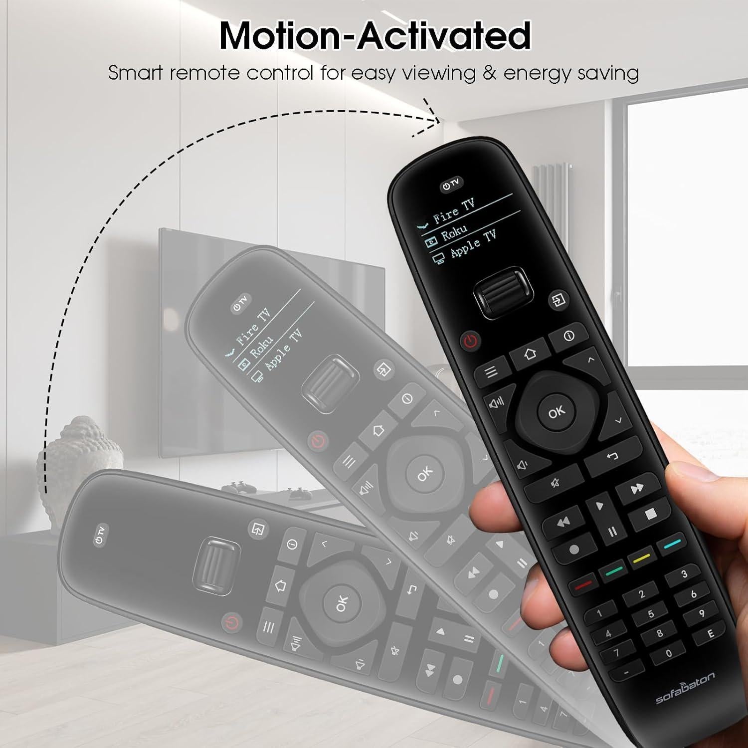 Control Remoto Universal SofaBaton U2 para TV y Dispositivos