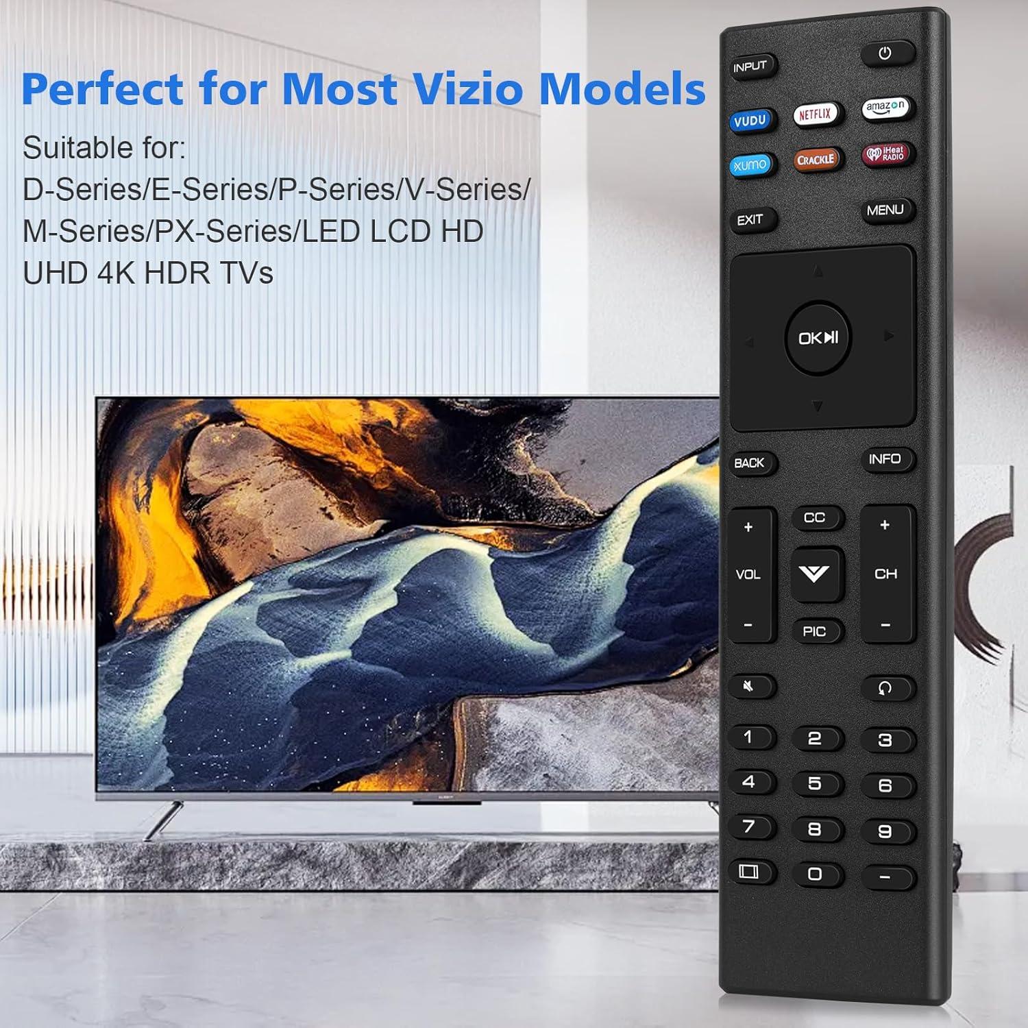 Paquete de 2 Controles Remotos Universales Vizio XRT136