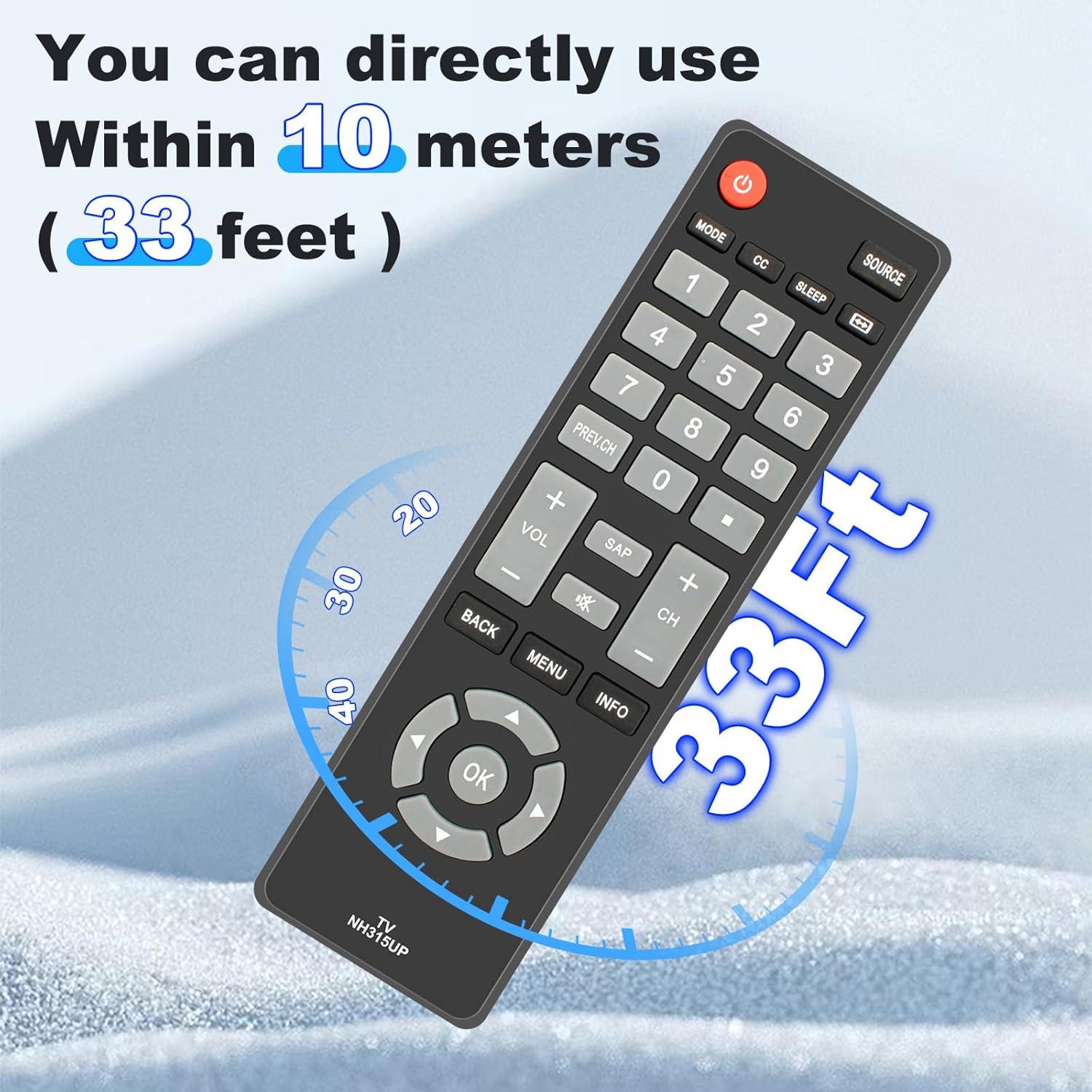 Control Remoto NH315UP para TV Sanyo FW40D36F FW55D25F