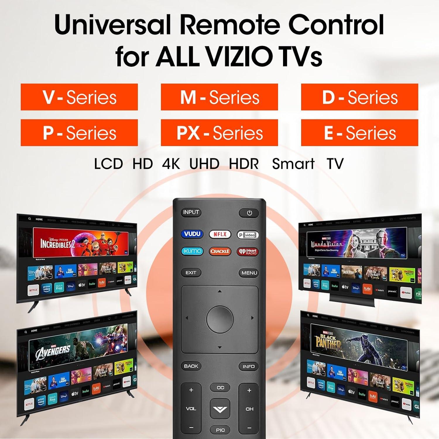 Paquete de 3 Controles Remotos Universales VIZIO para TV