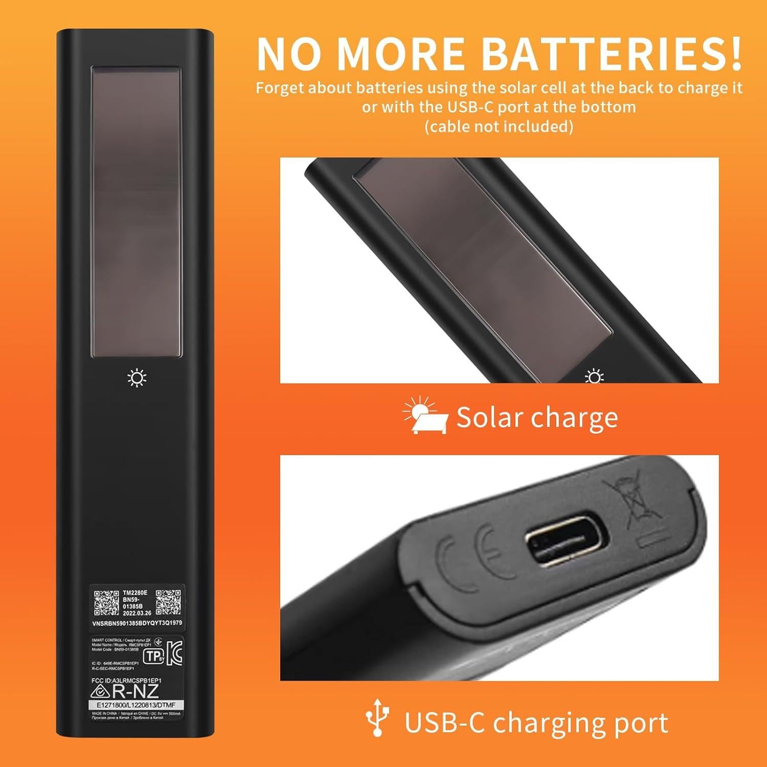 Control Remoto Solar de Voz BN59-01385A para TV Samsung