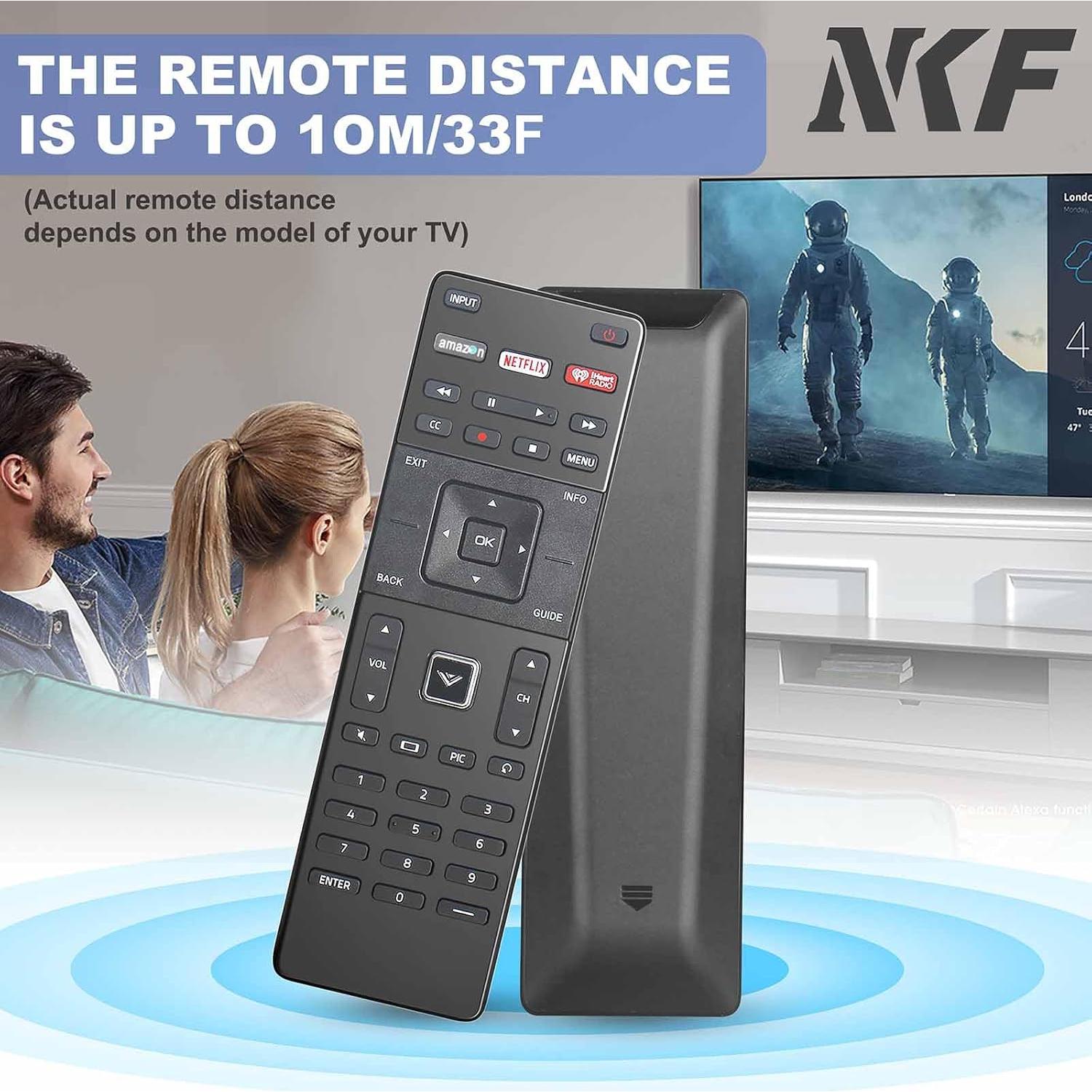 Control Remoto Universal XRT122 para Televisores Vizio