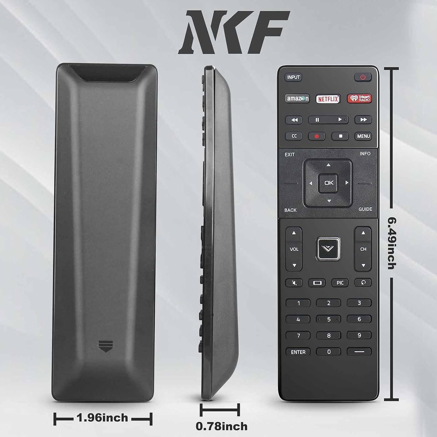 Control Remoto Universal XRT122 para Televisores Vizio