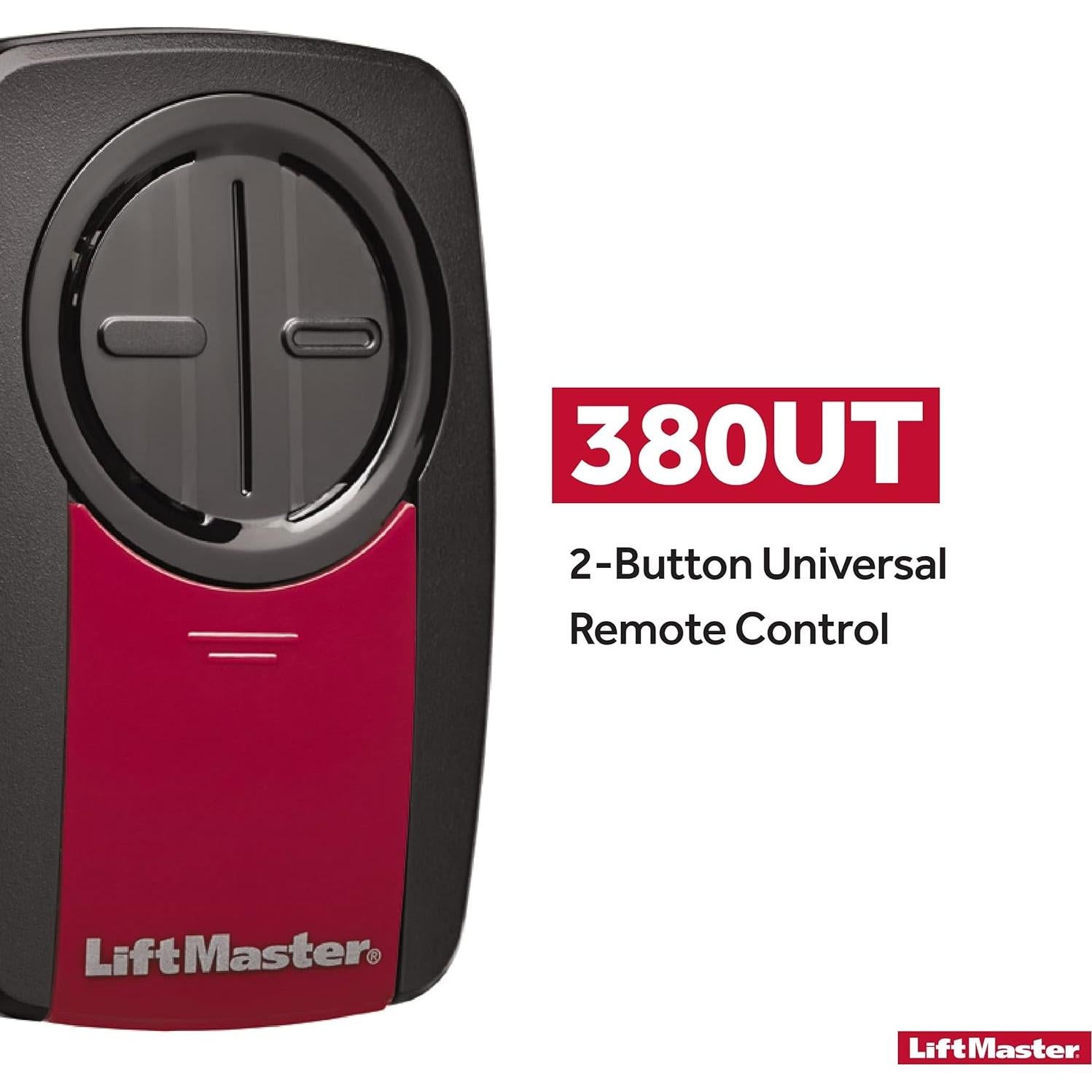 Control Remoto Universal LiftMaster 380UT para Puertas de Garaje