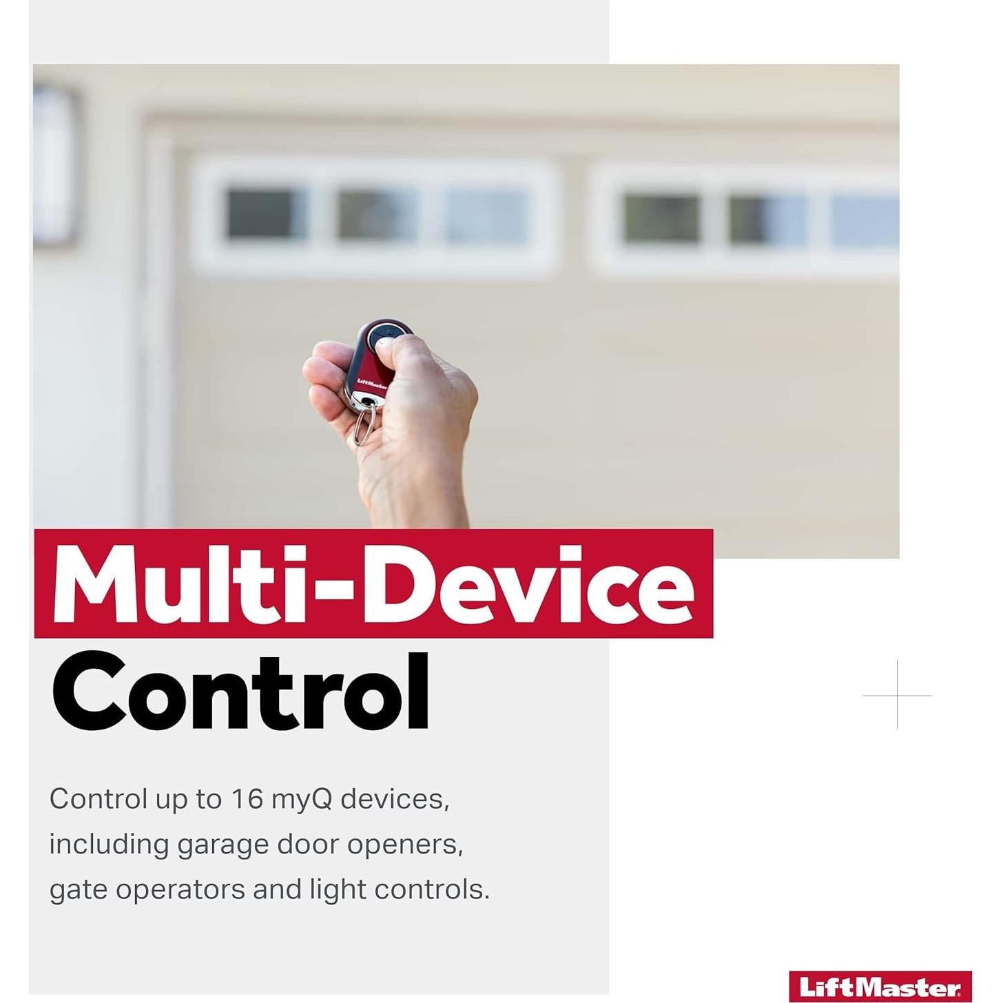 Control Remoto Universal LiftMaster 380UT para Puertas de Garaje