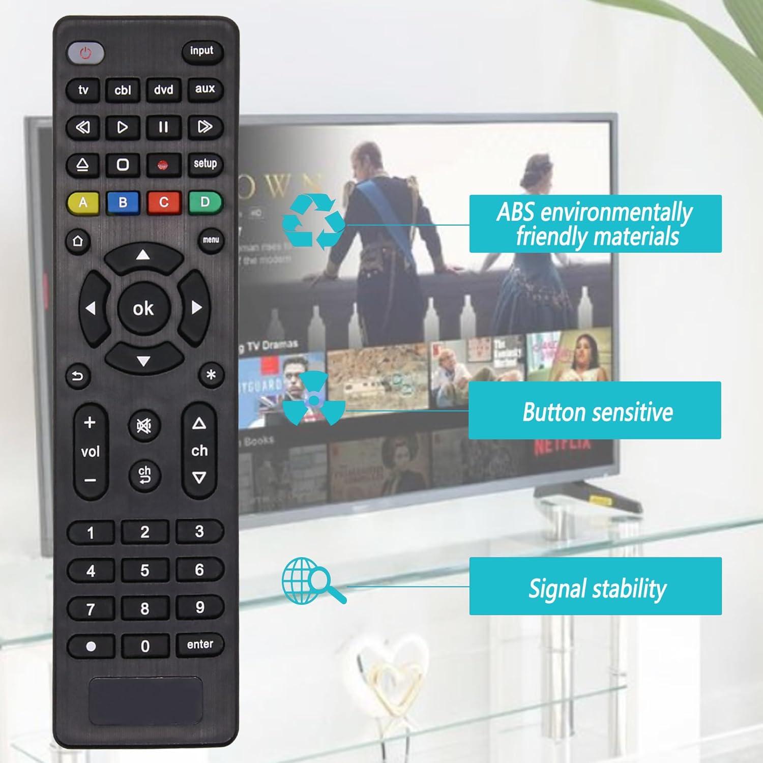 Control Remoto Universal NJALNKHM para Televisores y Blu-ray