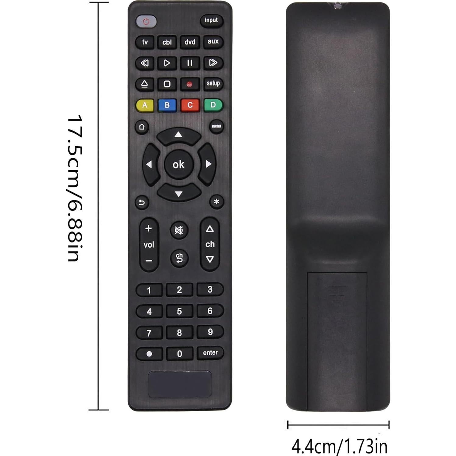 Control Remoto Universal NJALNKHM para Televisores y Blu-ray