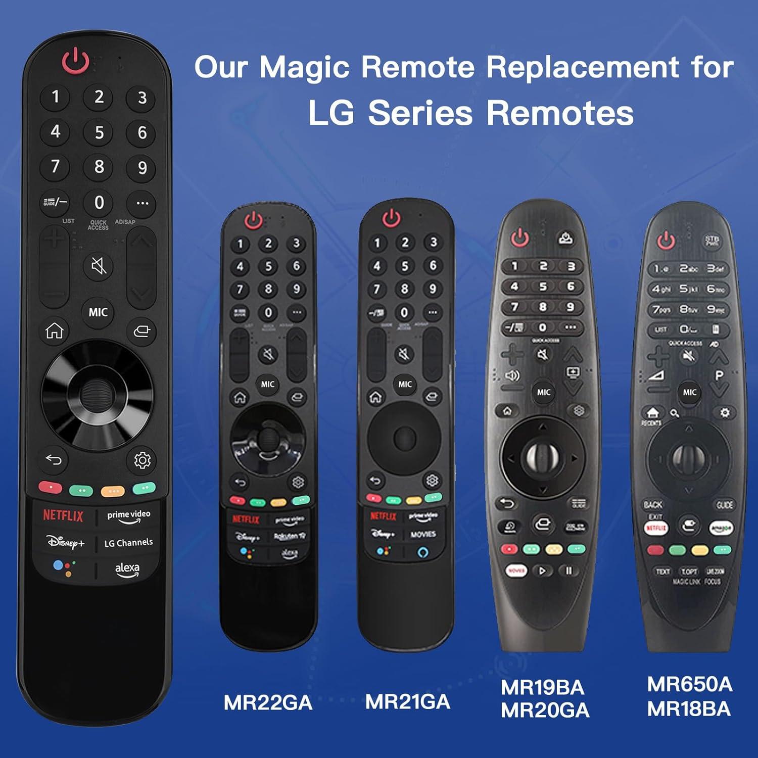 Control Remoto Mágico LG AN-MR24GA/23GA/22GA con Voz