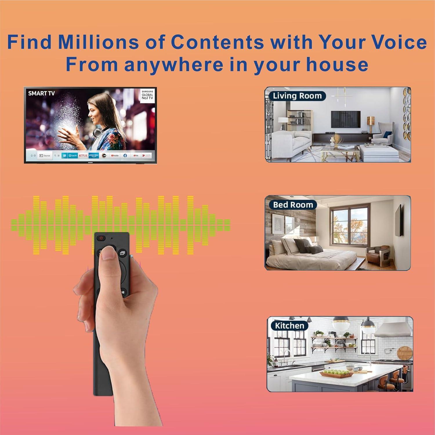 Control Remoto Reemplazo Gmatrix para TV Samsung 2018-2024