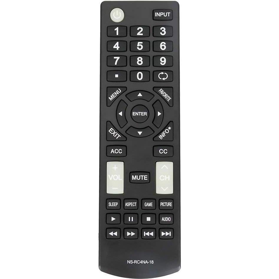 Control Remoto Universal NS-RC4NA-18 para Televisores Insignia