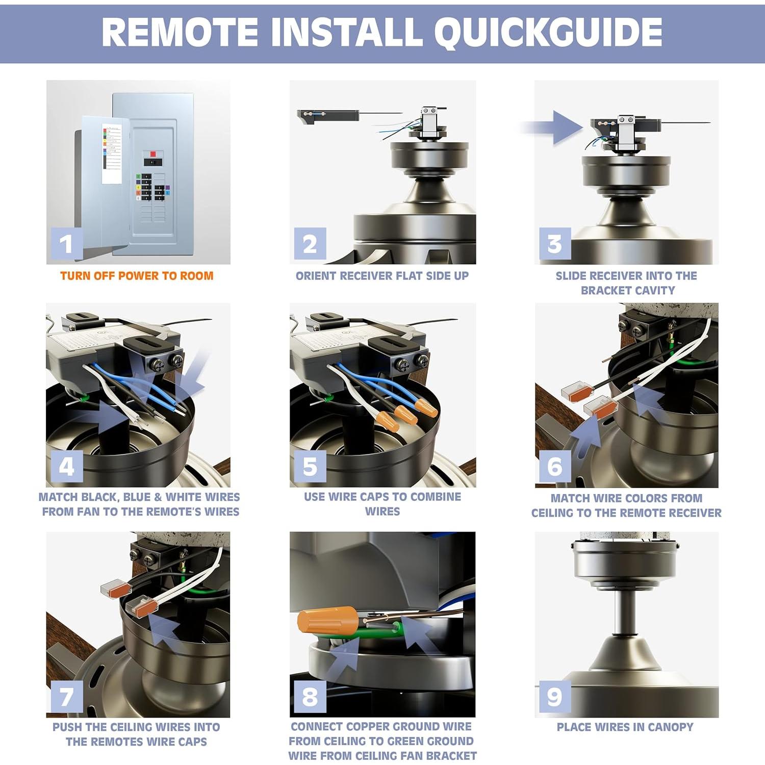 Control Remoto Universal Prominence Home para Ventilador de Techo