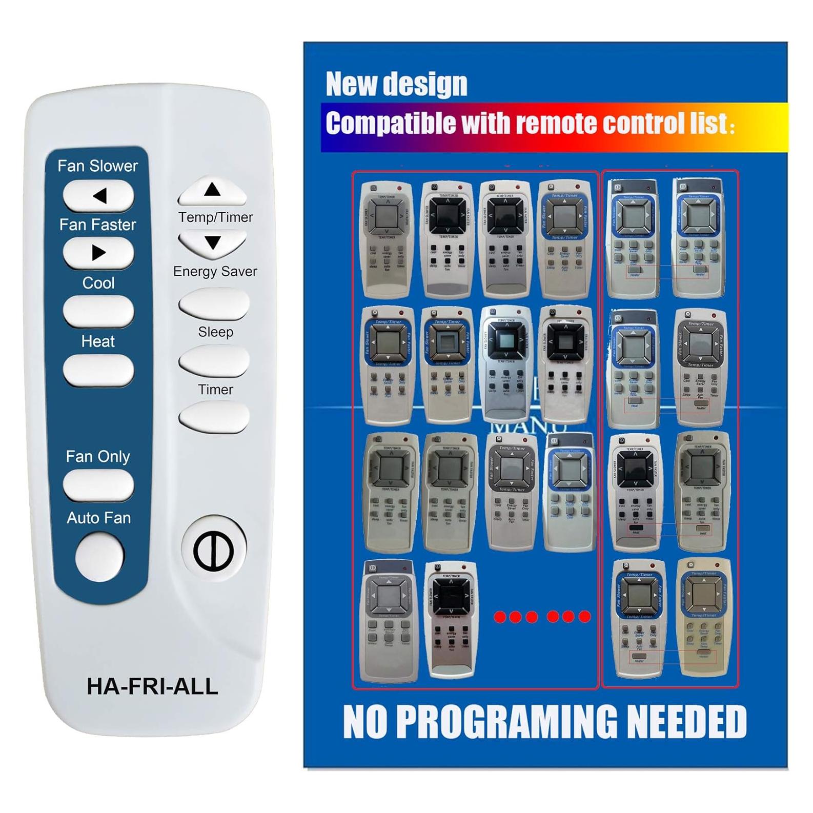 Control Remoto Frigidaire Compatible Sin Programación