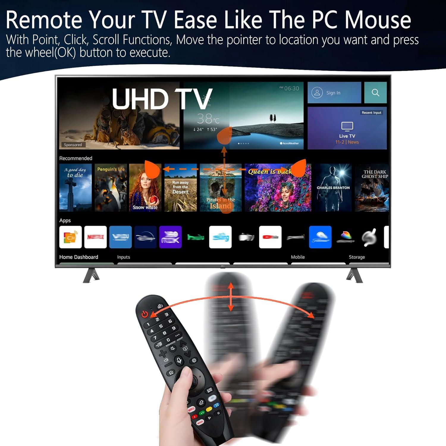 Control Remoto de Voz LG MR20GA AKB75855501 - Universal