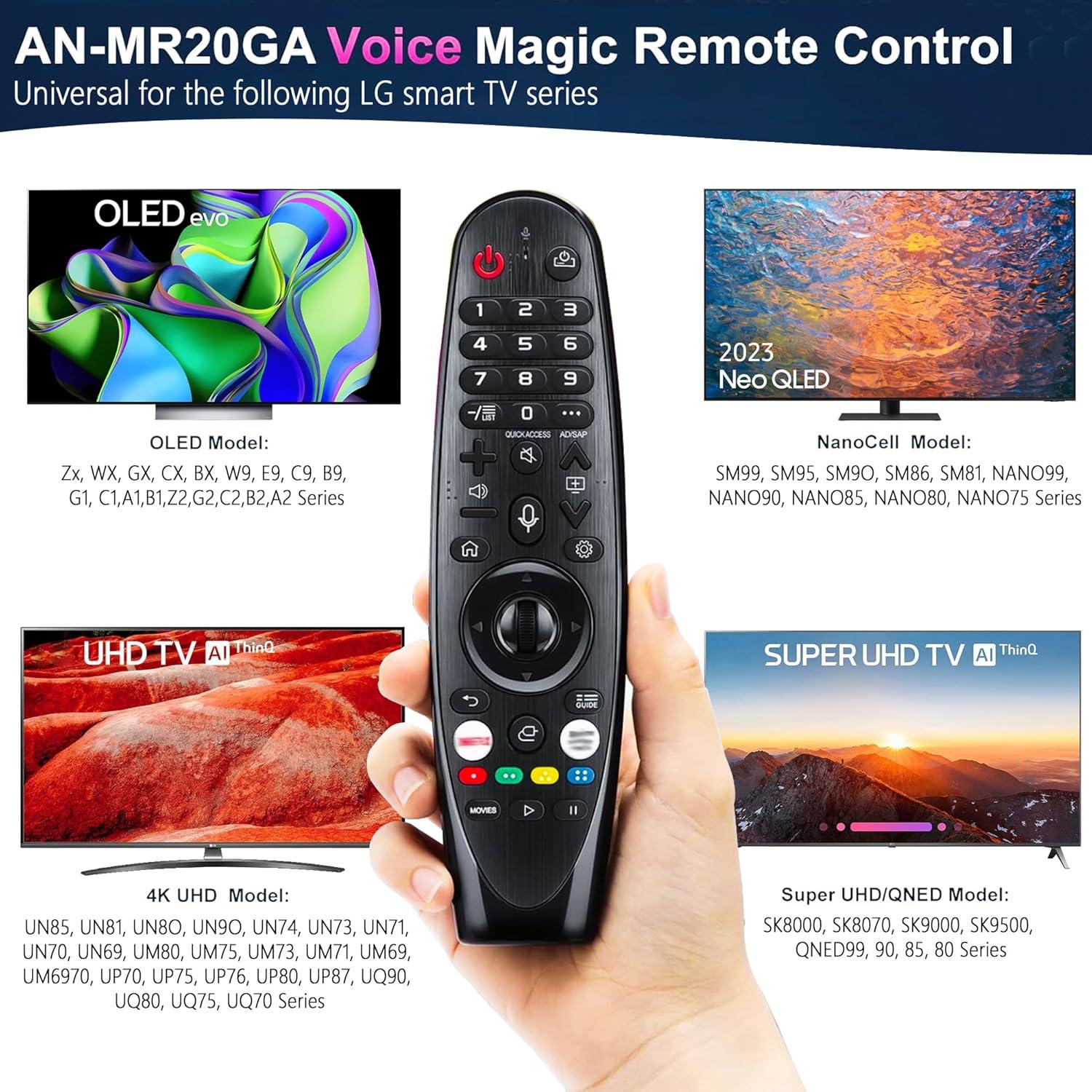 Control Remoto de Voz LG MR20GA AKB75855501 - Universal