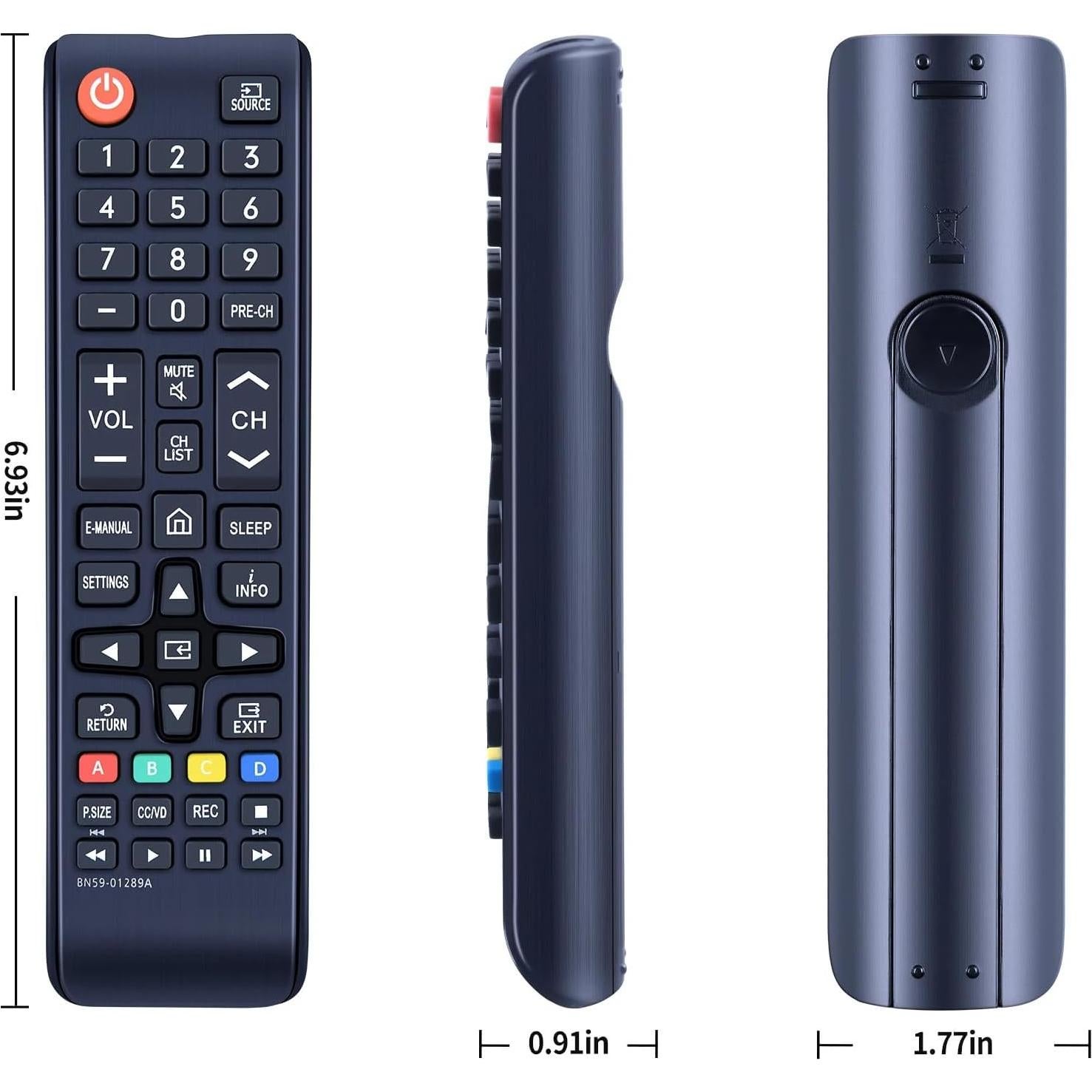 Control Remoto BN59-01289A para TV Samsung - Sin Programación