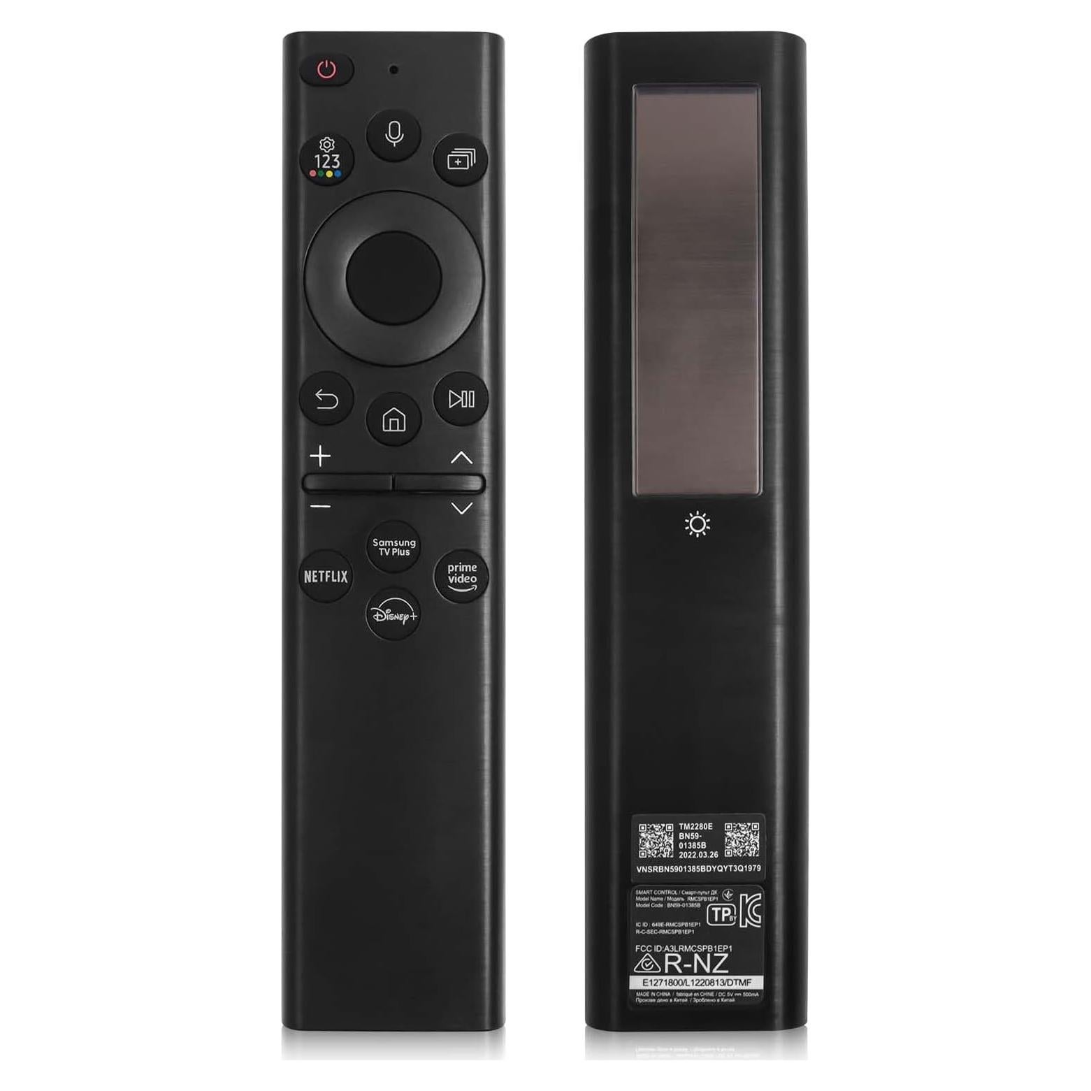 Control Remoto Solar Samsung BN59-01385A con Voz y Bluetooth