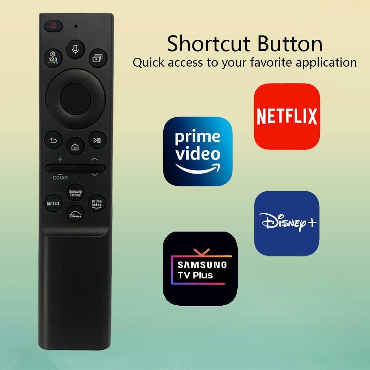 Control Remoto de Voz Universal GHUST BN59-01385A para TV Samsung