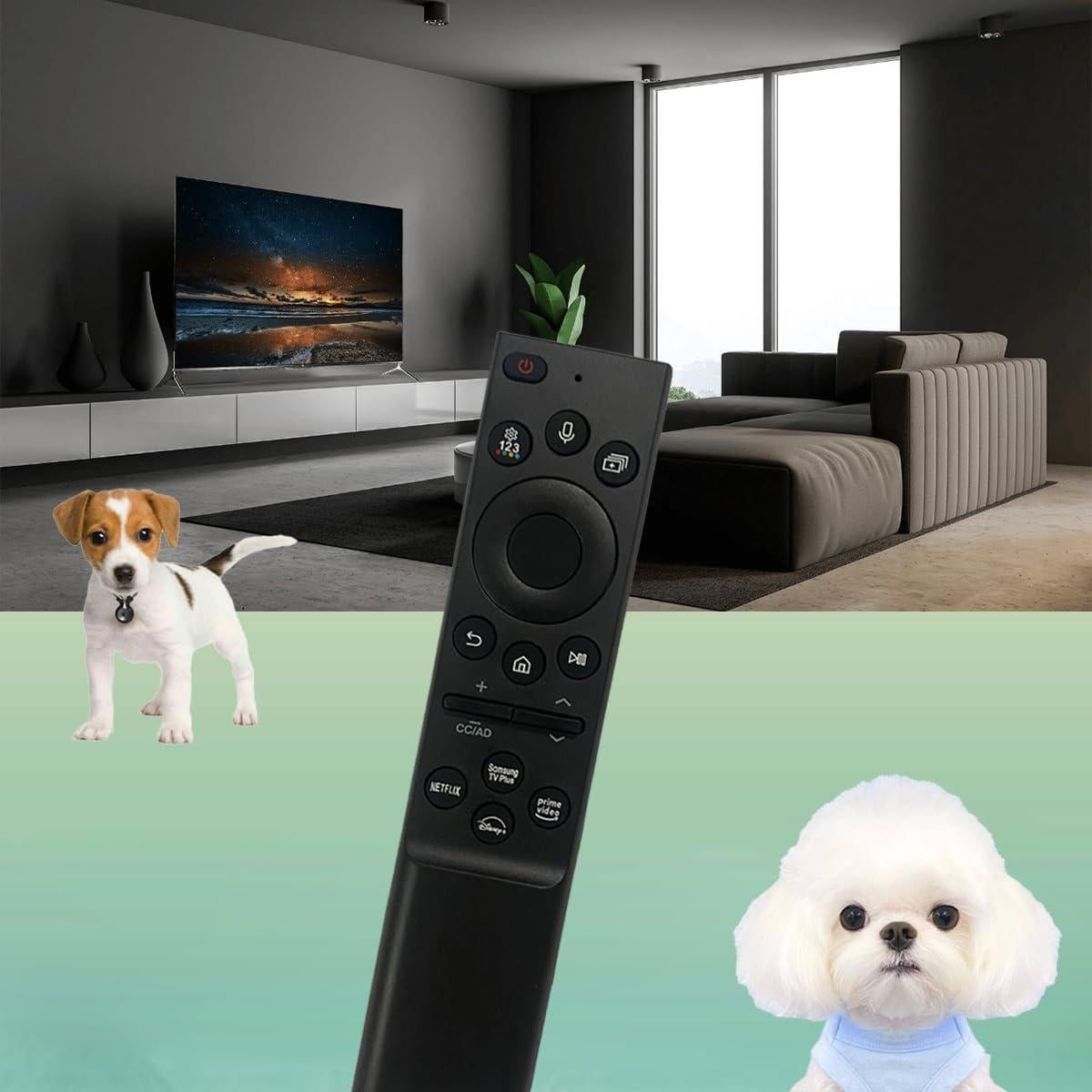 Control Remoto de Voz Universal GHUST BN59-01385A para TV Samsung