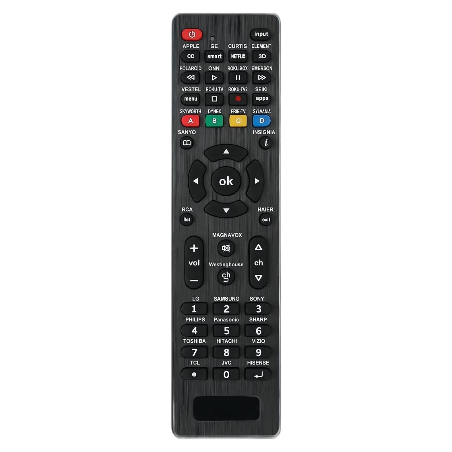 Control Remoto Universal para TV RC-G008 - Compatible con LG, Samsung, RCA y más