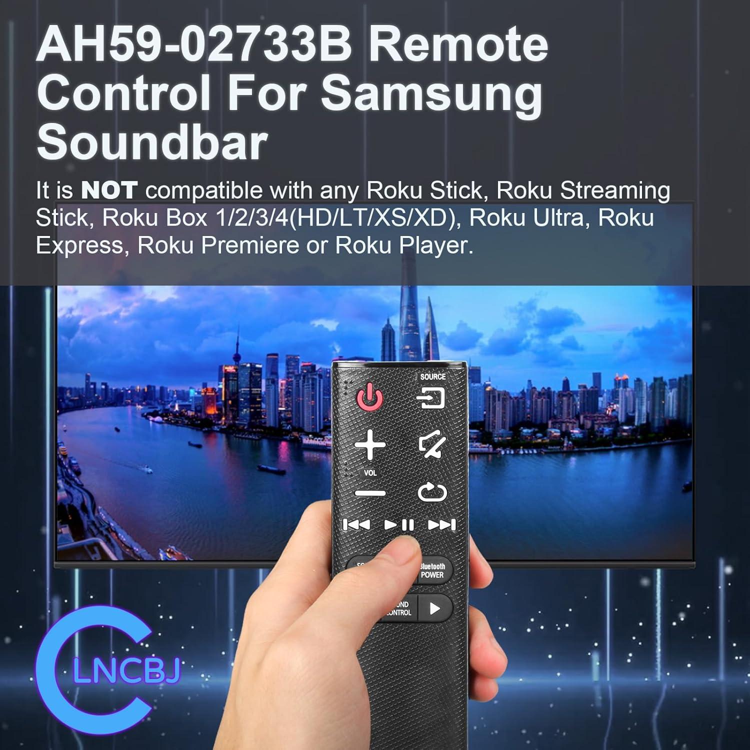 Control Remoto AH59-02733B Compatible Samsung Soundbar