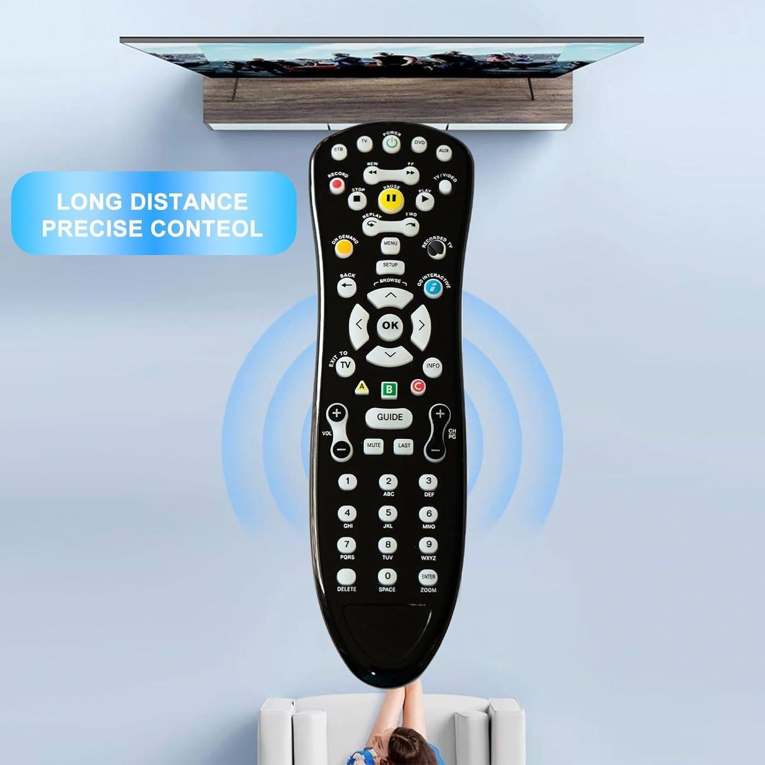 Control Remoto Universal Genérico S10 ATT para TV - Fácil Configuración