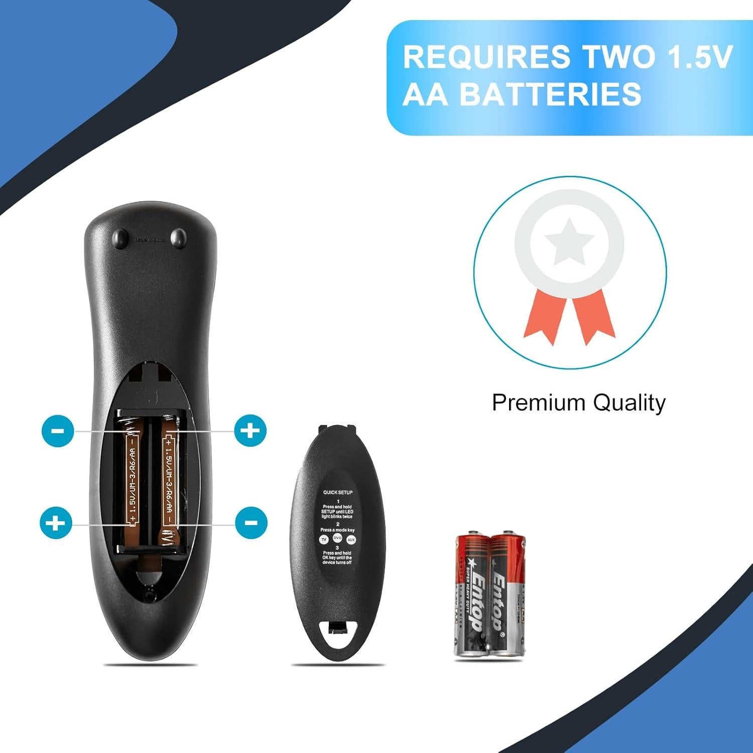 Control Remoto Universal Genérico S10 ATT para TV - Fácil Configuración