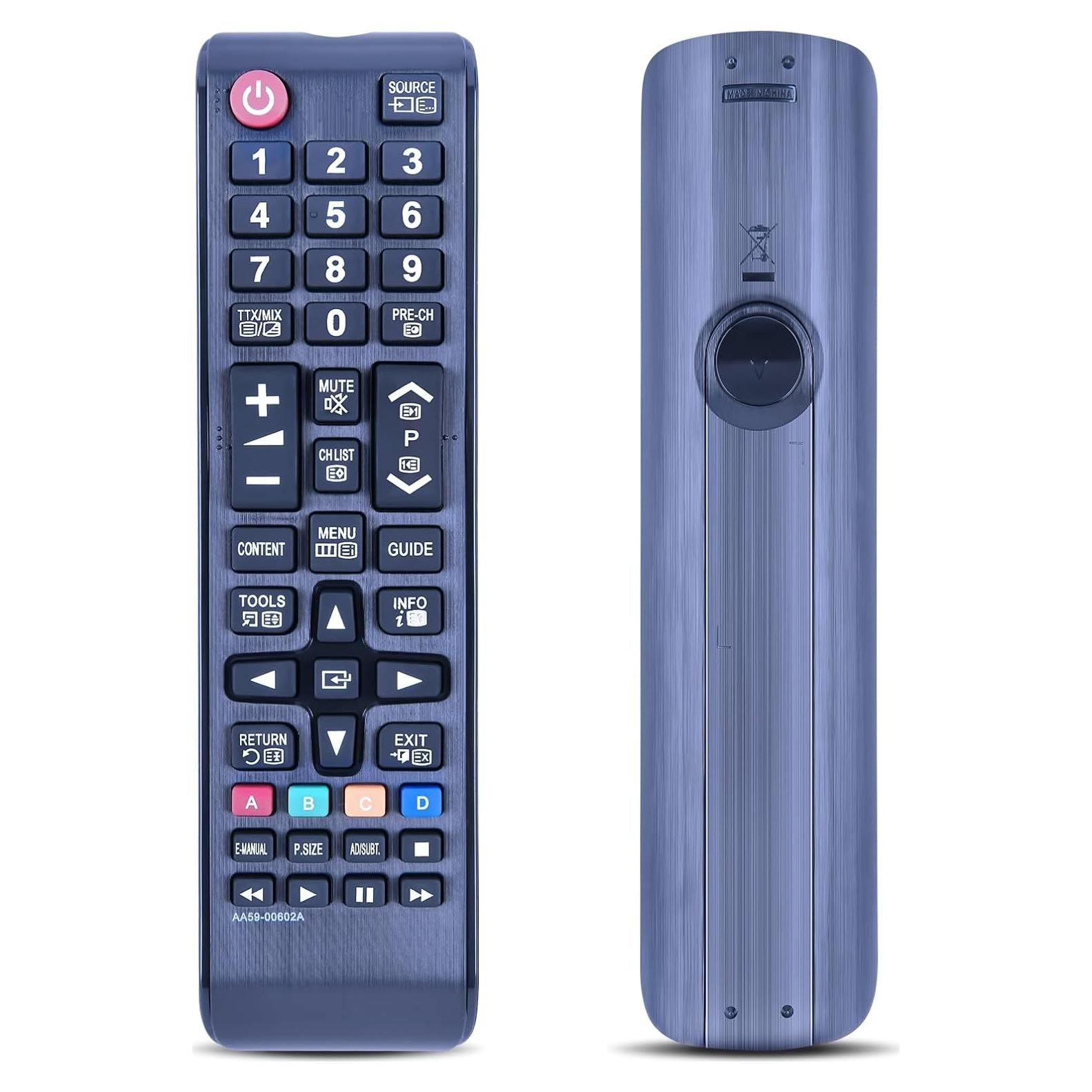 New AA59-00602A Replacement Remote fit for Samsung TV AA59-00600A AA59-00743A AA59-00619A AA59-00622A AA59-00617A UE32EH5000 UE32EH5000K UE32EH5000W UE40EH5000W UE26EH4000W UE32EH4000W LT23A750ND