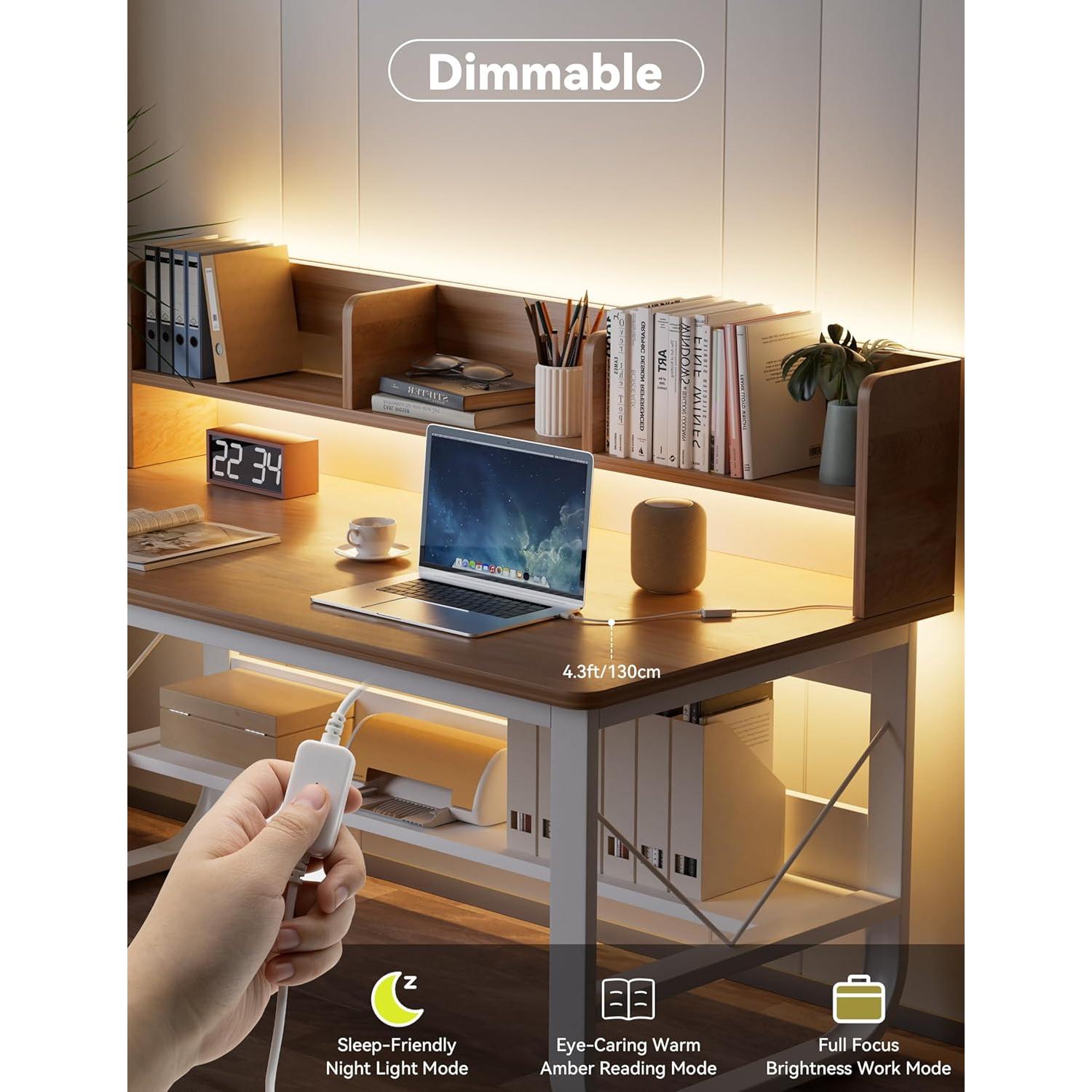 Tira LED COB MIWISE 2m 2700K USB Dimerizable Táctil