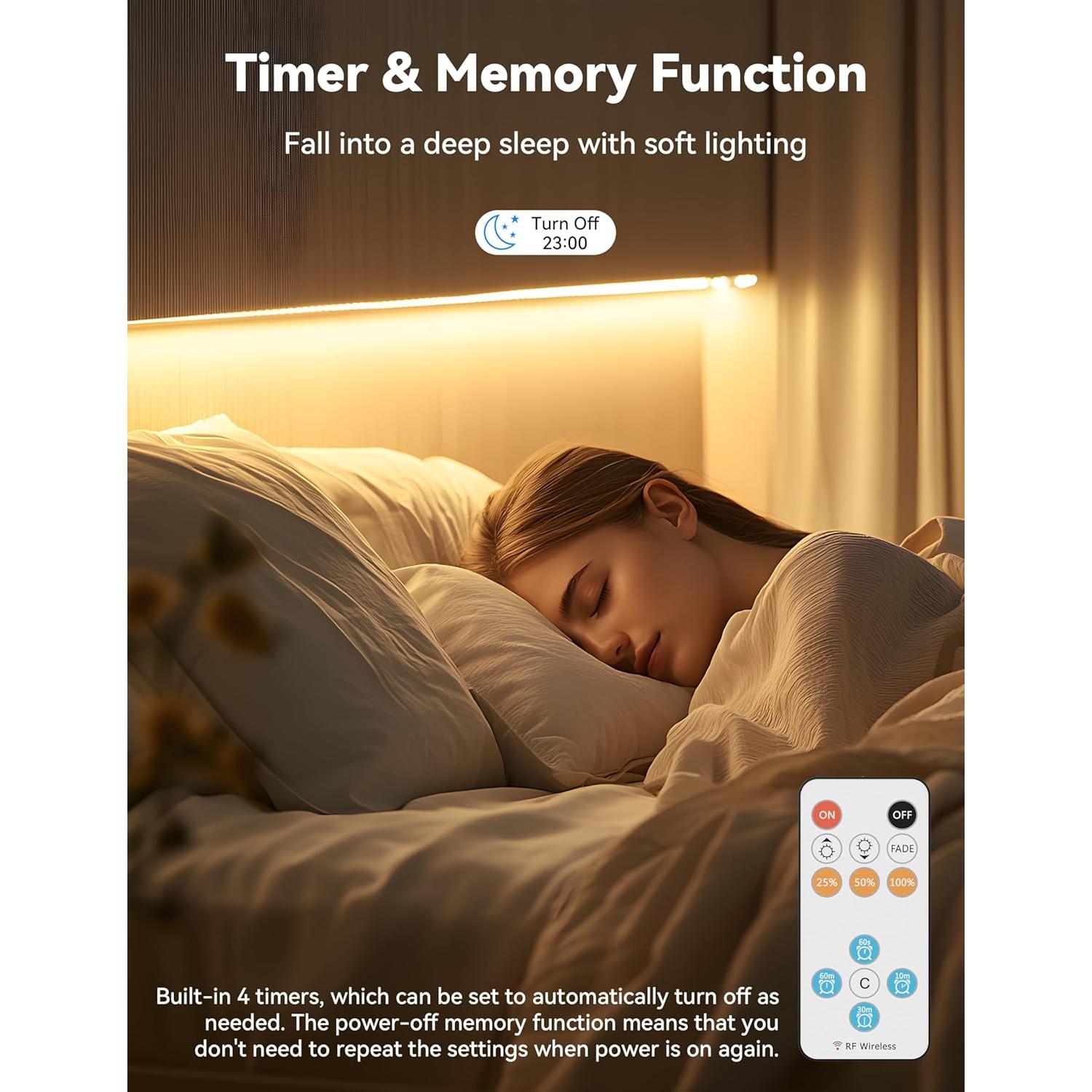 Tira LED COB PAUTIX 5m 2700K Regulable con Control Remoto