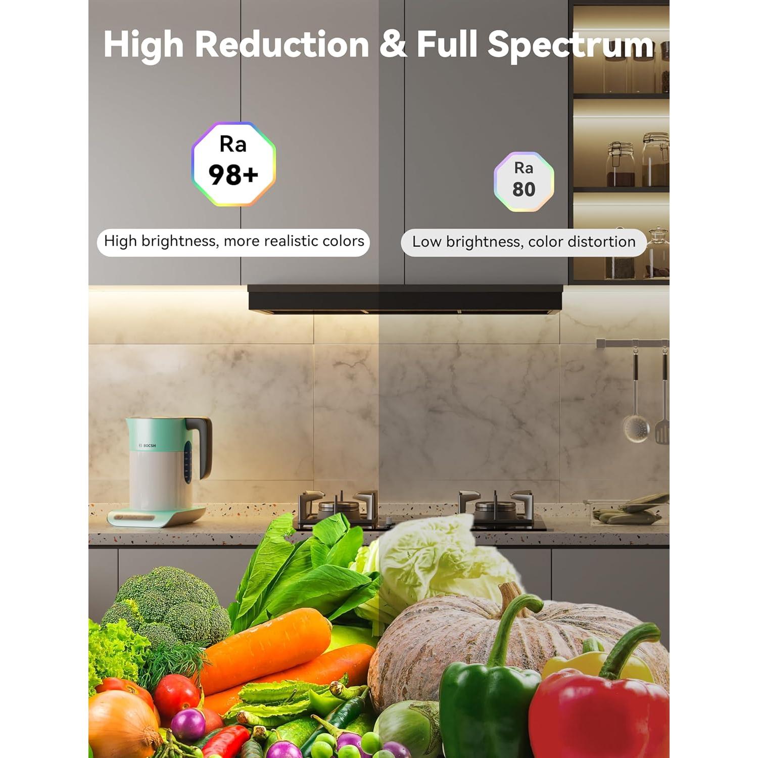 Tira LED COB PAUTIX 5m 2700K Regulable con Control Remoto