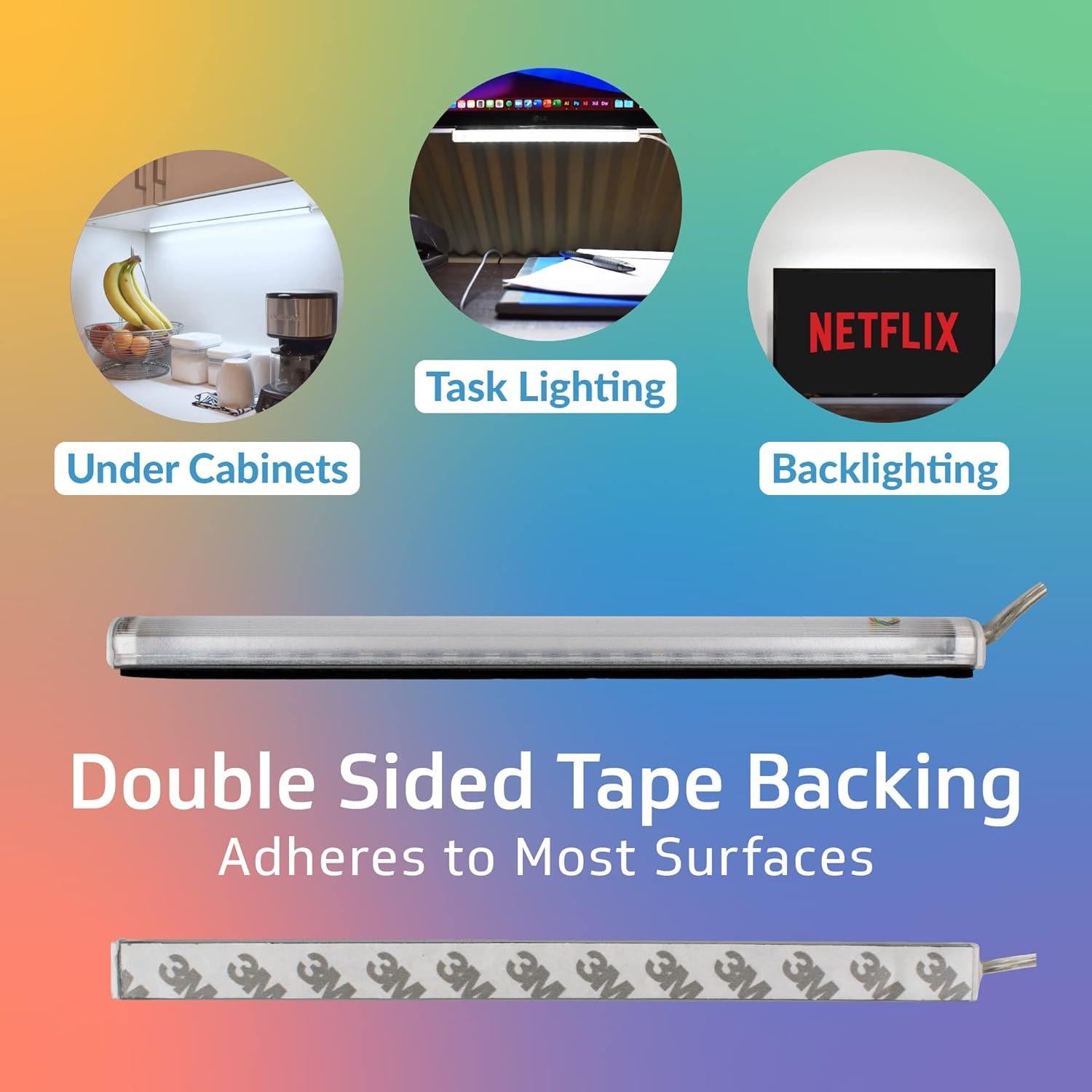 Barra de Luz LED USB CLEANLIFE 20.32 cm Luz del Día 5W