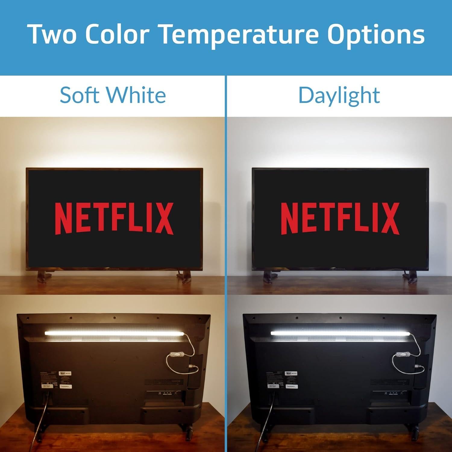 Barra de Luz LED USB CLEANLIFE 20.32 cm Luz del Día 5W