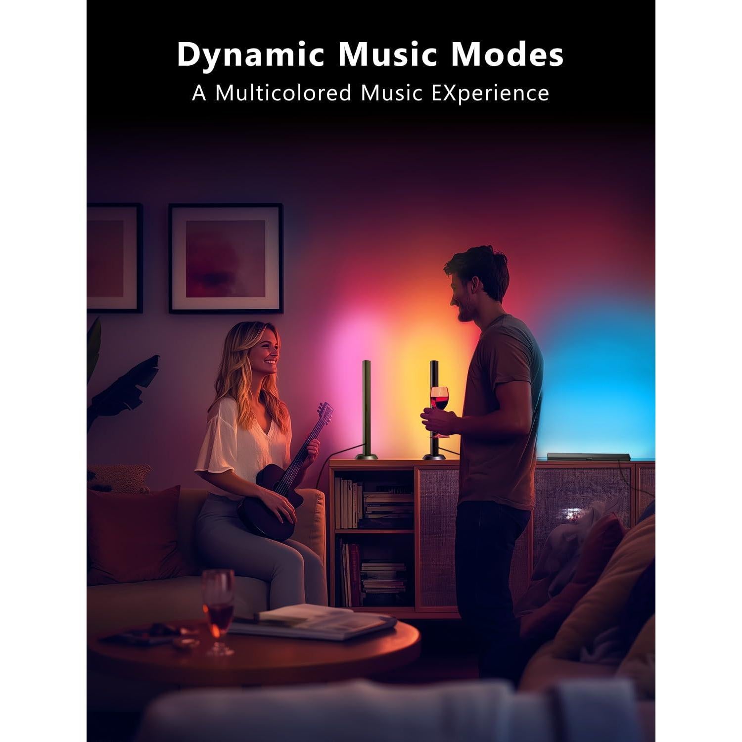 Barras de Luz LED DAYBETTER RGB 35 cm para TV 45-75"