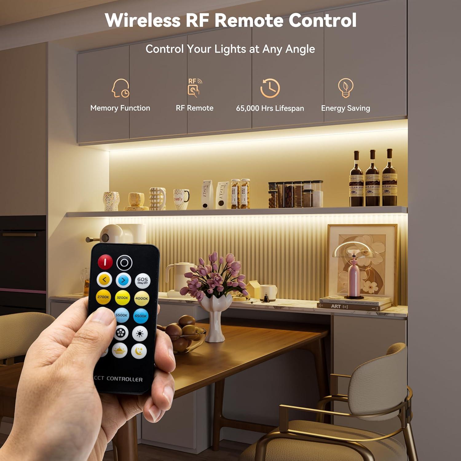 Tira LED COB PAUTIX 5m Regulable 2700K-6500K Control Remoto