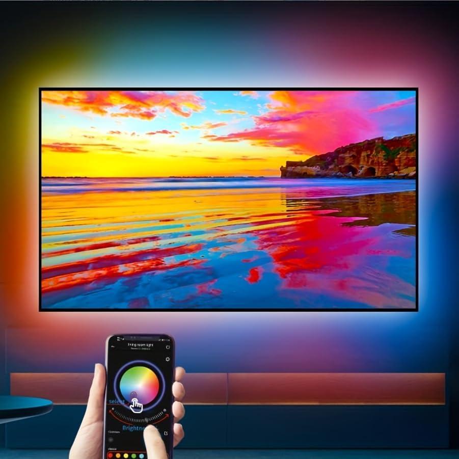 Retroiluminación LED para TV 5m - Sincronización de Color HD 4K
