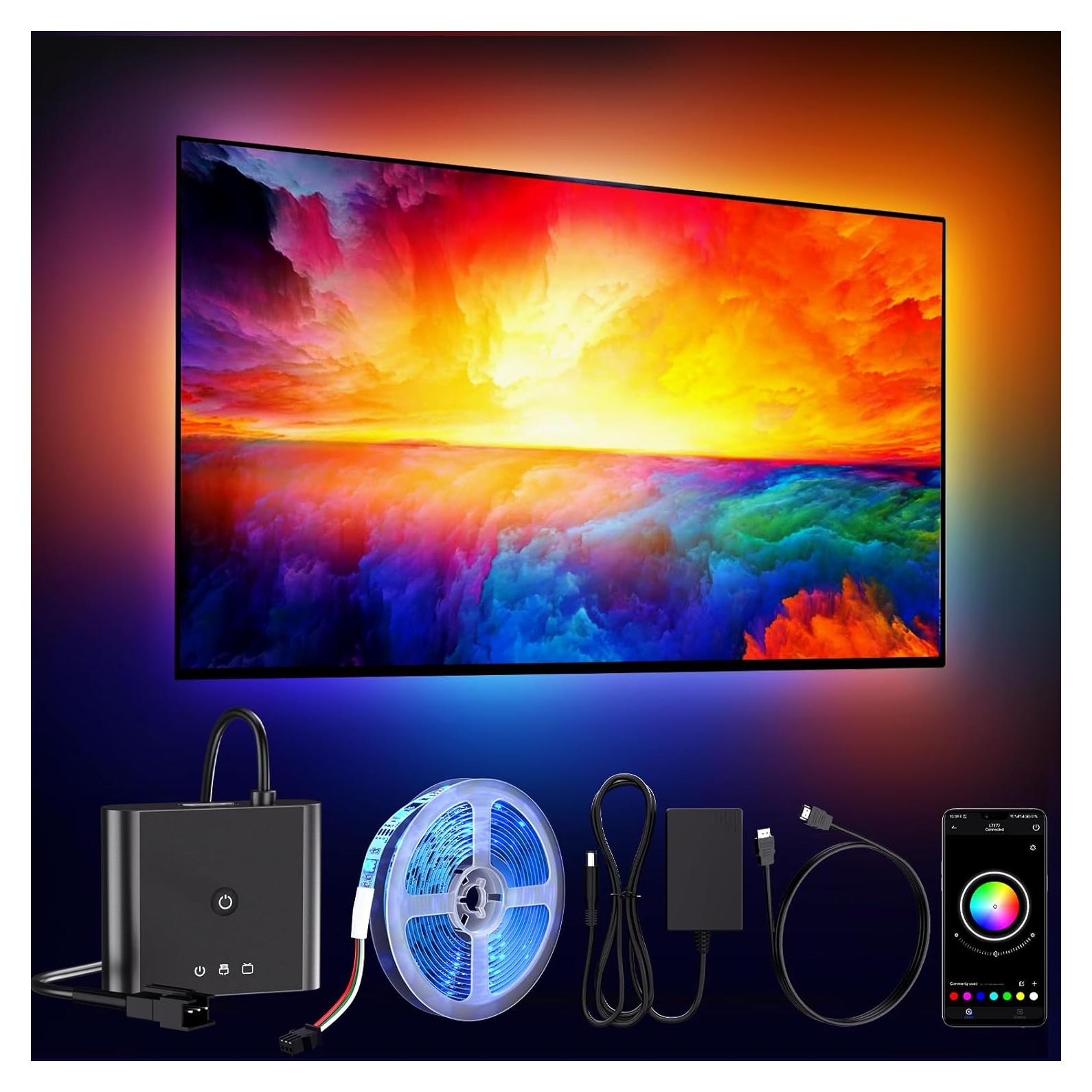 Kit Retroiluminación LED BDFFLY para Smart TV 2.29m HDMI 4K