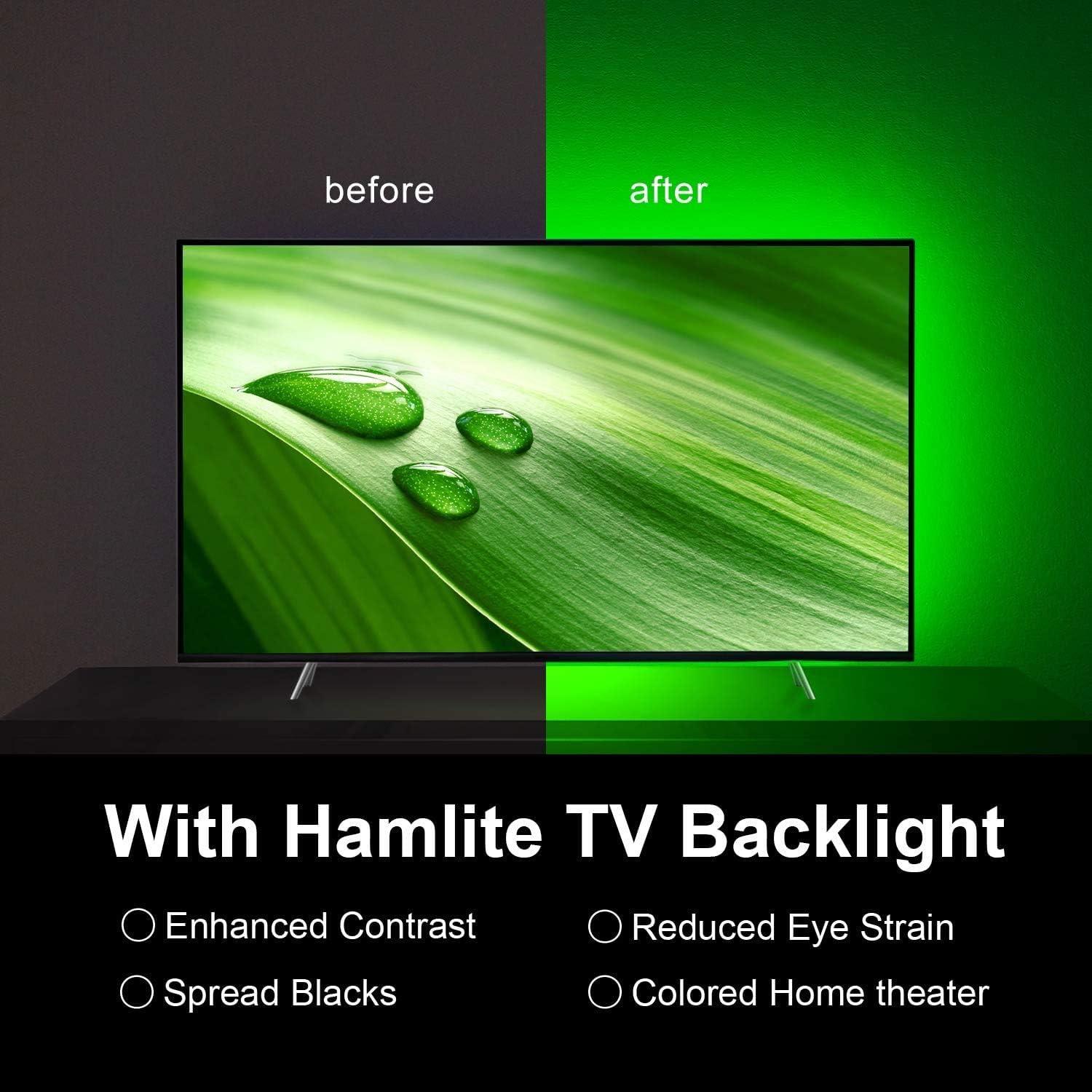 Tira de Luz LED USB RGB 1M SMY con Control Remoto IP65